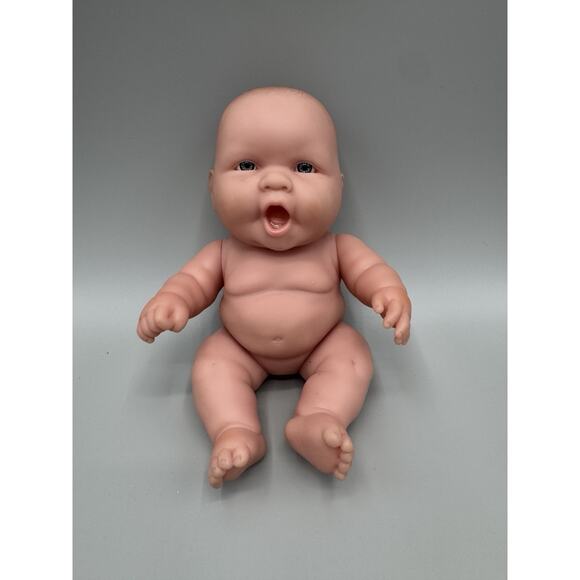 Berenguer Small 8 Inch Chubby Baby Realistic Like Open Mouth - Picture 1 of 8